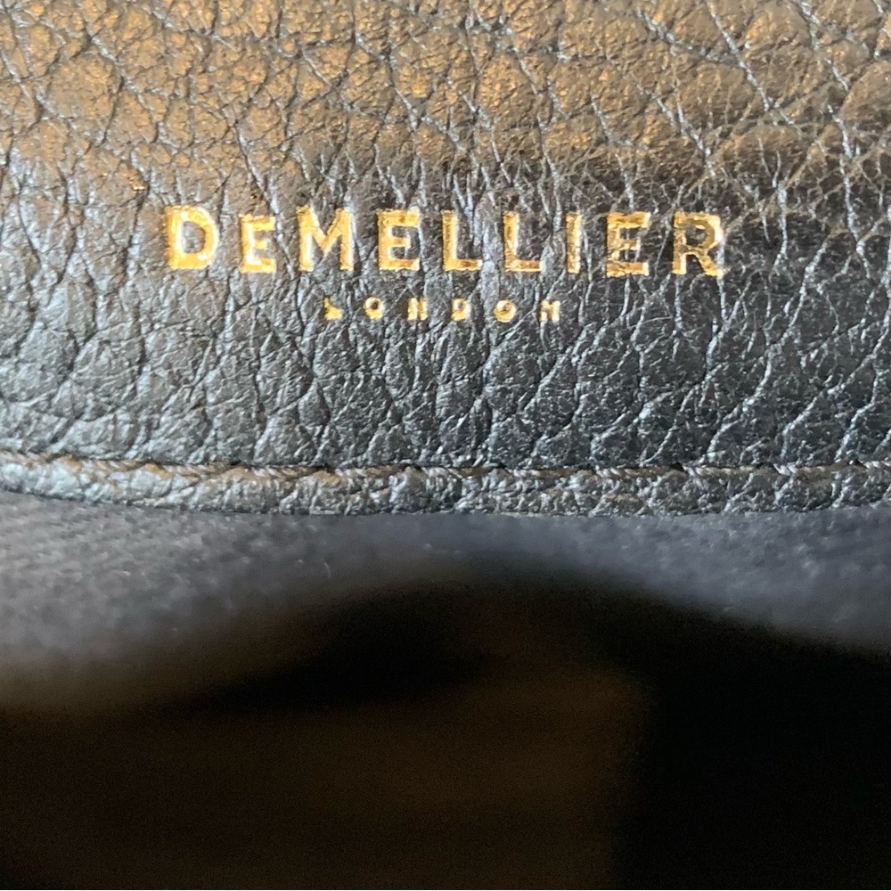Demellier Black Leather Backpack and Handbag - Picture 10 of 10